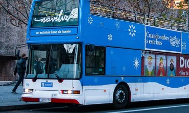 Vuelve Naviluz, el autobús para disfrutar de la iluminación navideña en Madrid